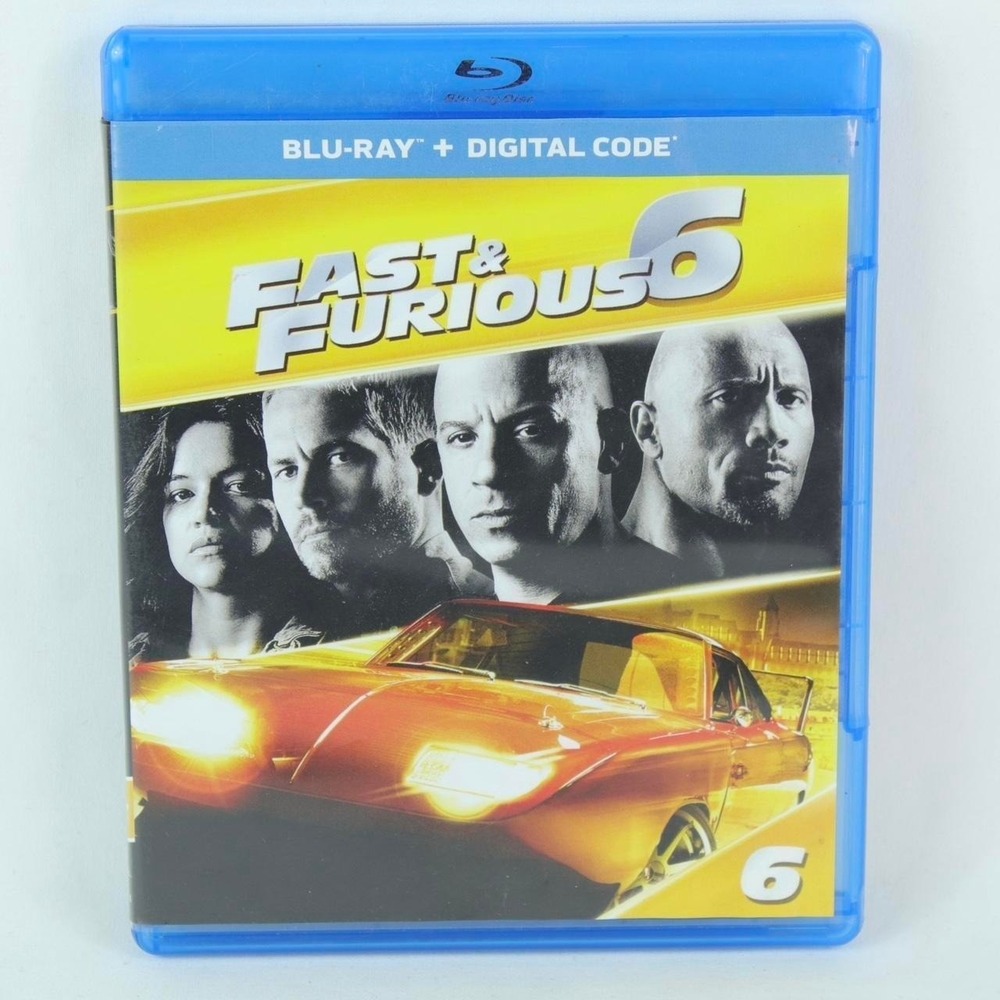 Fast & Furious 6 Blu-Ray DVD Movie